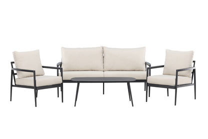 Taromina Lounge Set Black Black