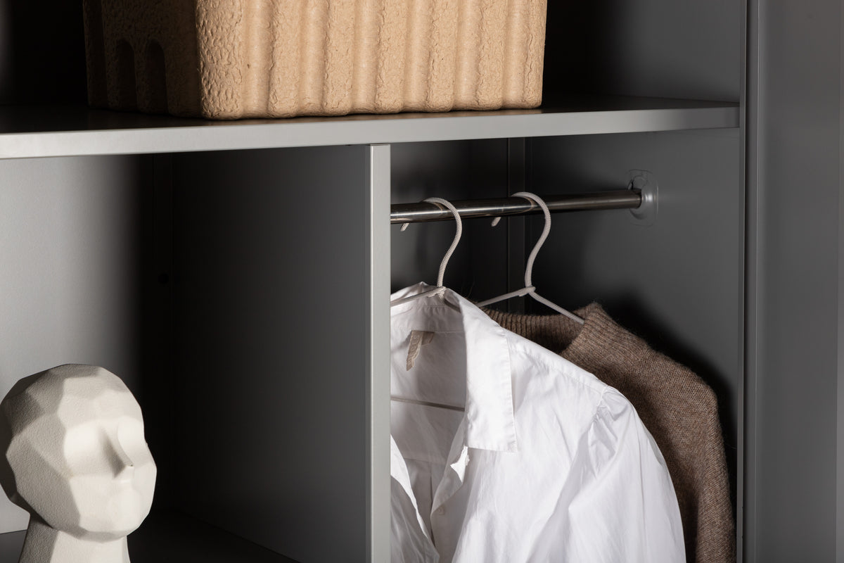 Piring Garderobe - Lysegrå / Lysegrå - Ersätter 15622-255