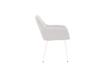 Comfort Spisestol 2-pak Lys Grå