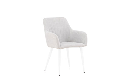Comfort Spisestol 2-pak Lys Grå