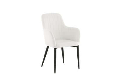 Comfort Spisebordsstol 2-pak Hvid