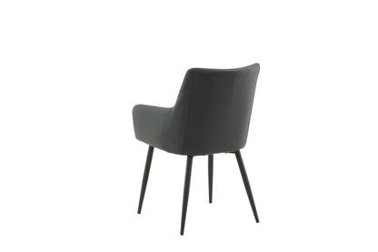 Comfort Spisebordsstol 2-pak Sort
