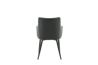 Comfort Spisebordsstol 2-pak Sort