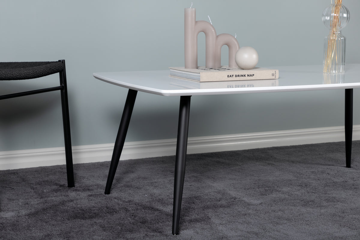 Plaza Sofa Bord 120 x 70 Hvid