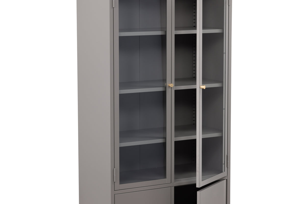 Hylde 40,5 x 190 x 80 Lysegrå