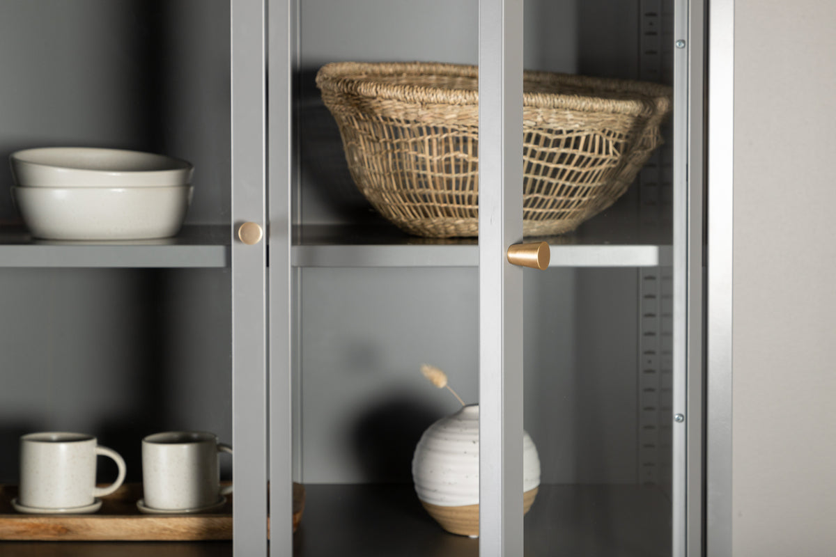 Hylde 40,5 x 190 x 80 Lysegrå