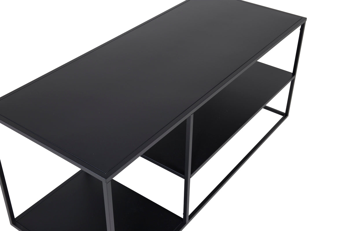 Staal Sofabord 120 x 50 Sort