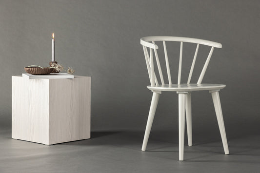 Spisebordsstol 2-pak Lys Grå