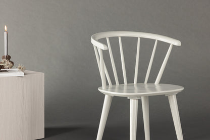 Spisebordsstol 2-pak Lys Grå