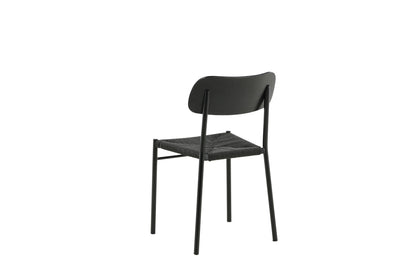Polly Spisebordsstol 2-pak Sort