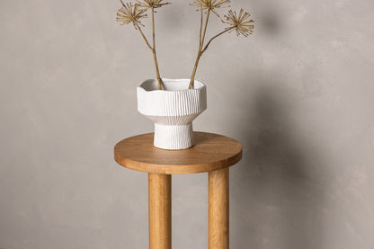 Duxbury Side Table ⌀35 Brun