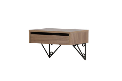 Sidebord 41 x 30 Valnød