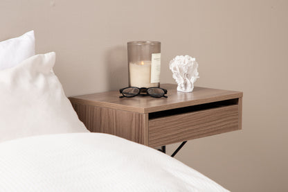 Sidebord 41 x 30 Valnød