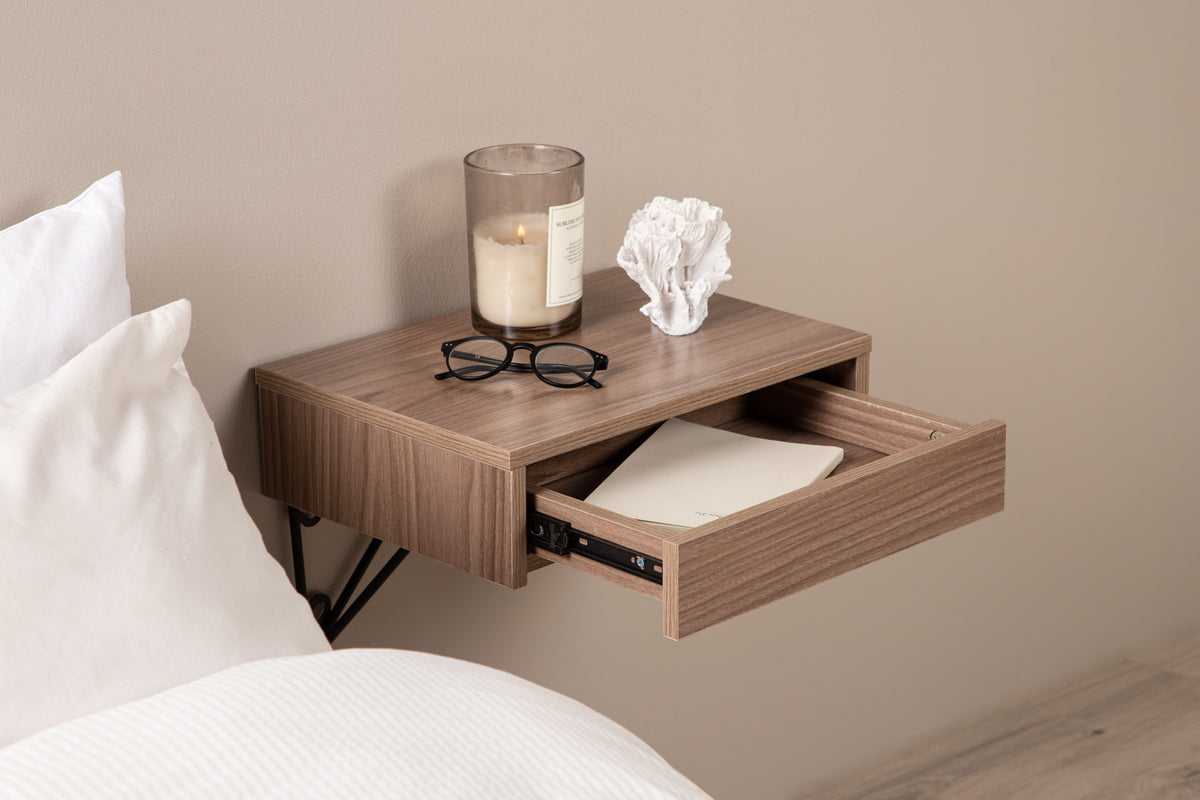 Sidebord 41 x 30 Valnød