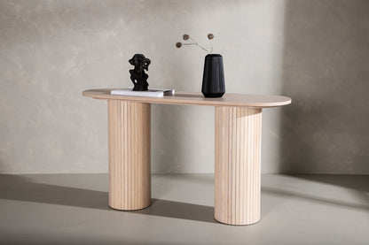 Bianca Sidebord 130 x 40 Hvidvasket