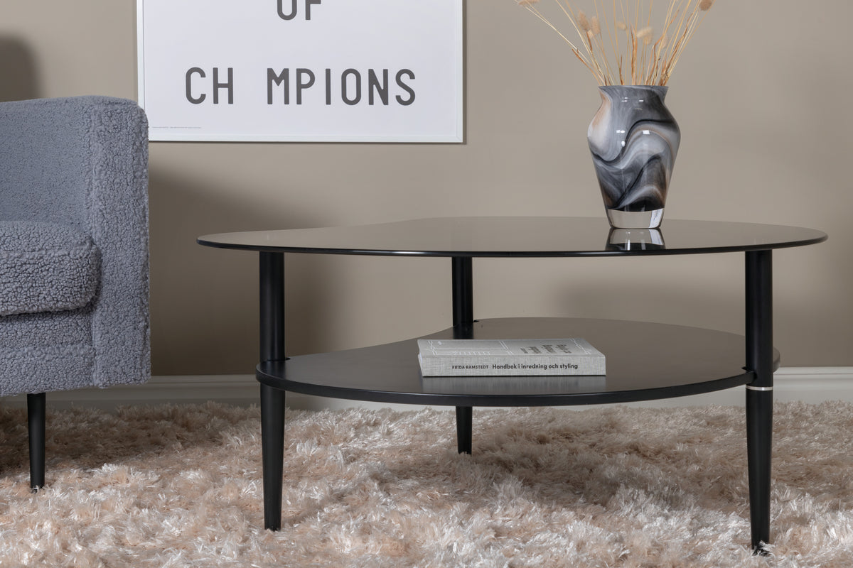 Egg Sofa Bord 101 x 80 Sort