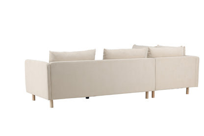 Zero 3-personers Sofa Beige