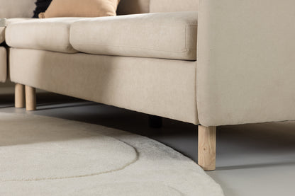 Zero 3-personers Sofa Beige