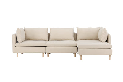 Zero 3-personers Sofa Beige
