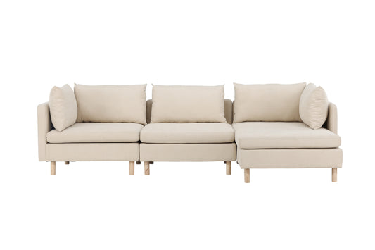 Zero 3-personers Sofa Beige