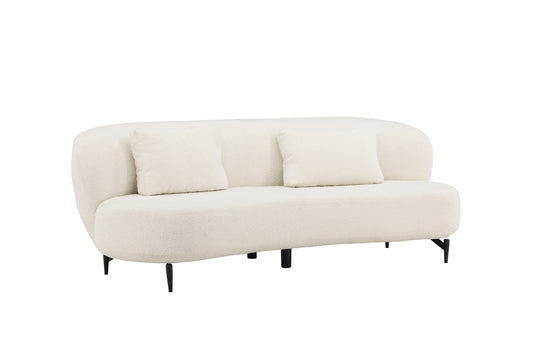 Luna 3-personers Sofa Hvid