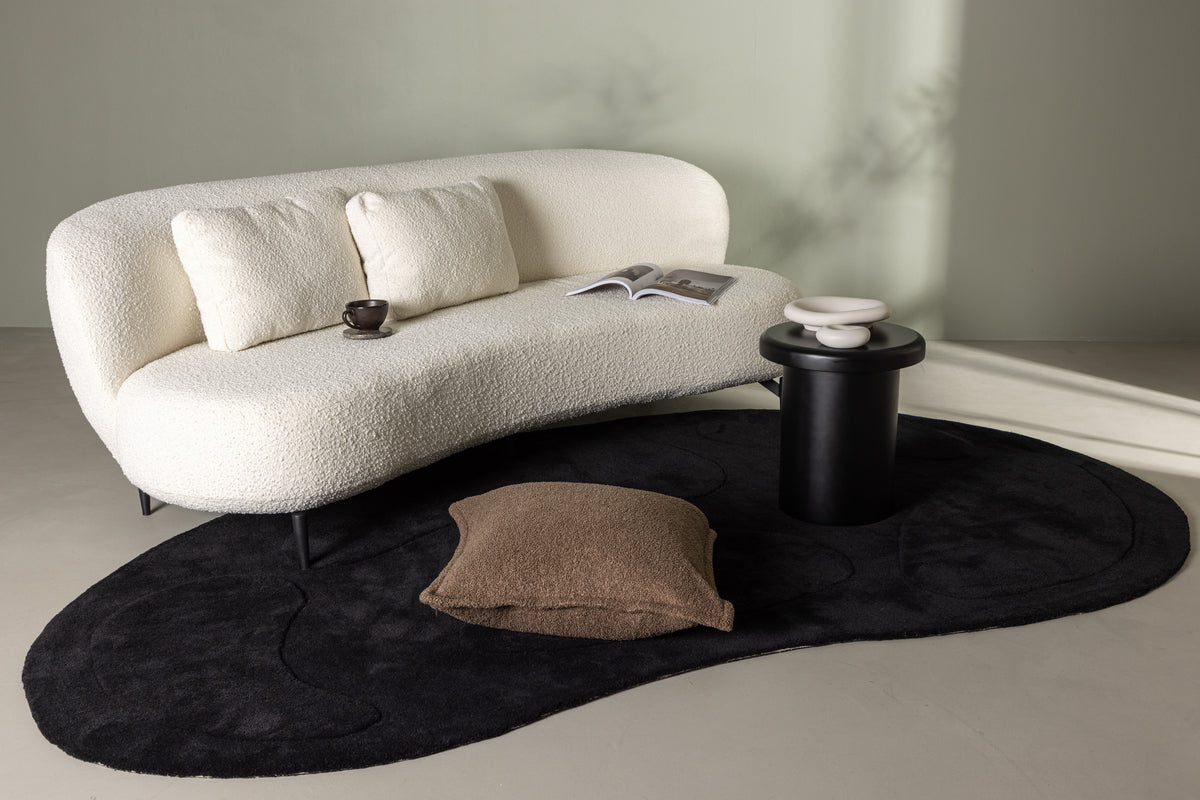 Luna 3-personers Sofa Hvid