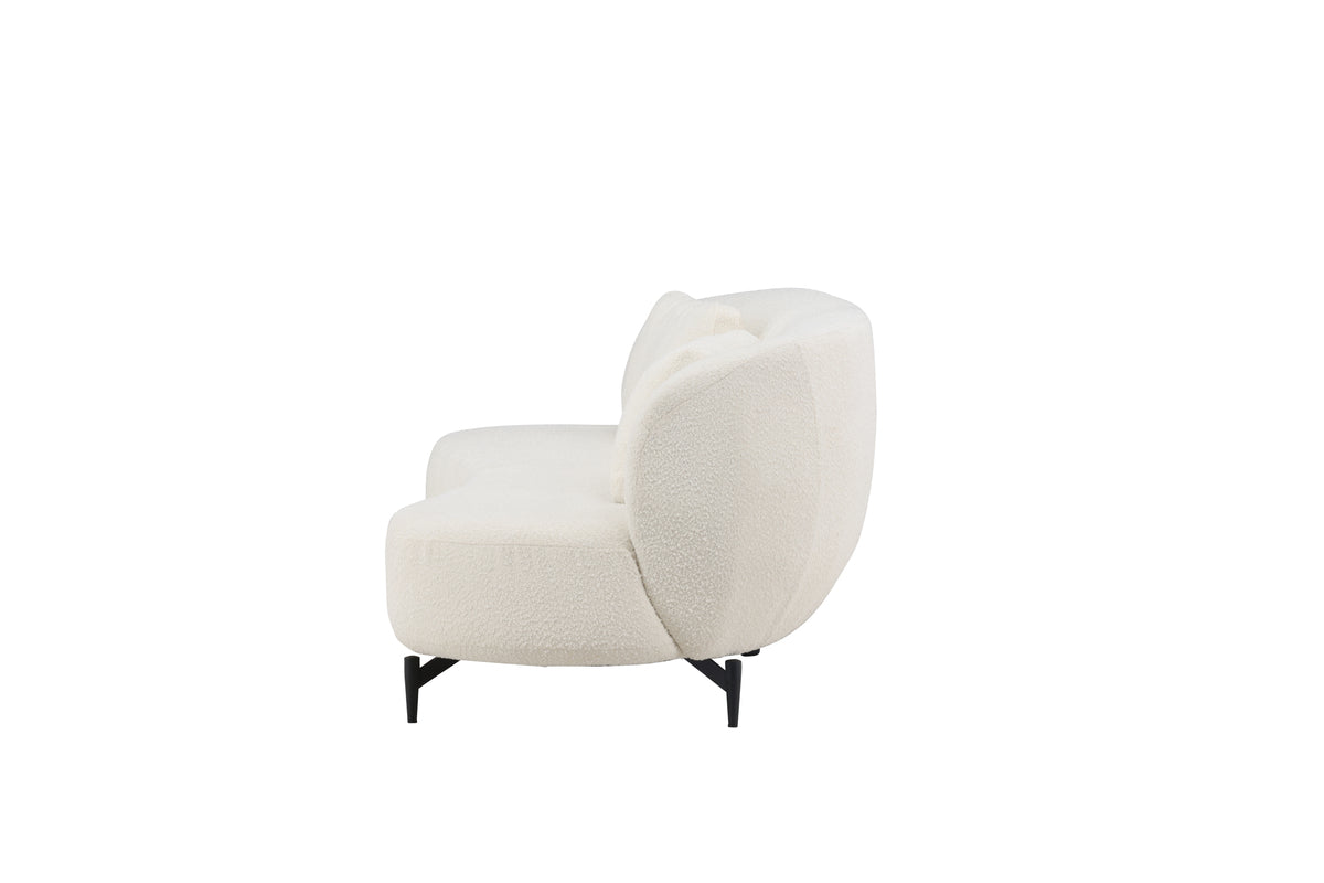 Luna 3-personers Sofa Hvid
