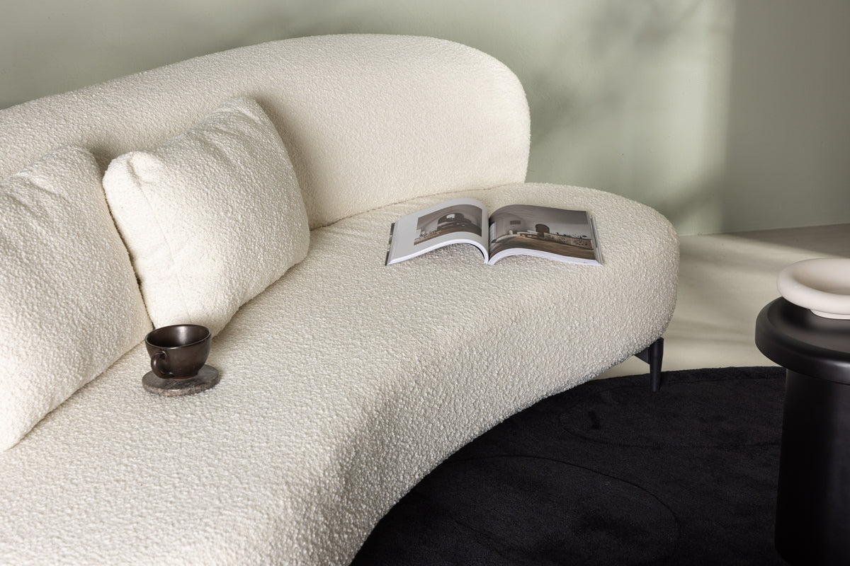 Luna 3-personers Sofa Hvid