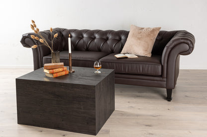 3-personers sofa, brun