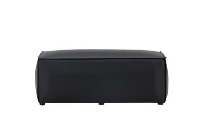 Palermo Puff 119 x 47 x 59 Sort