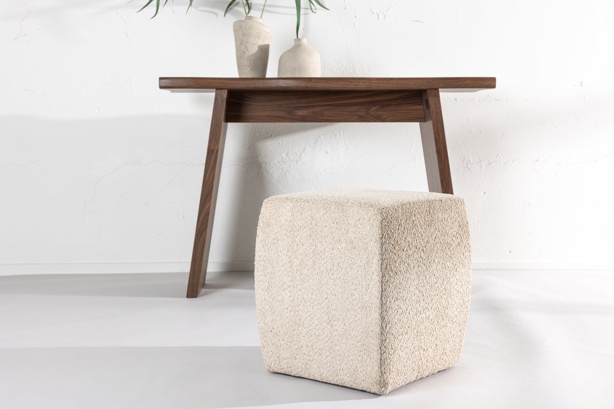 Neapel Puff 40 x 45 x 40 Beige