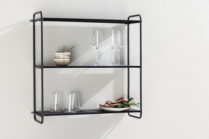 Lyon Hylde 18 x 62 x 63 Sort