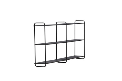 Lyon Hylde 18 x 122 x 63 Sort