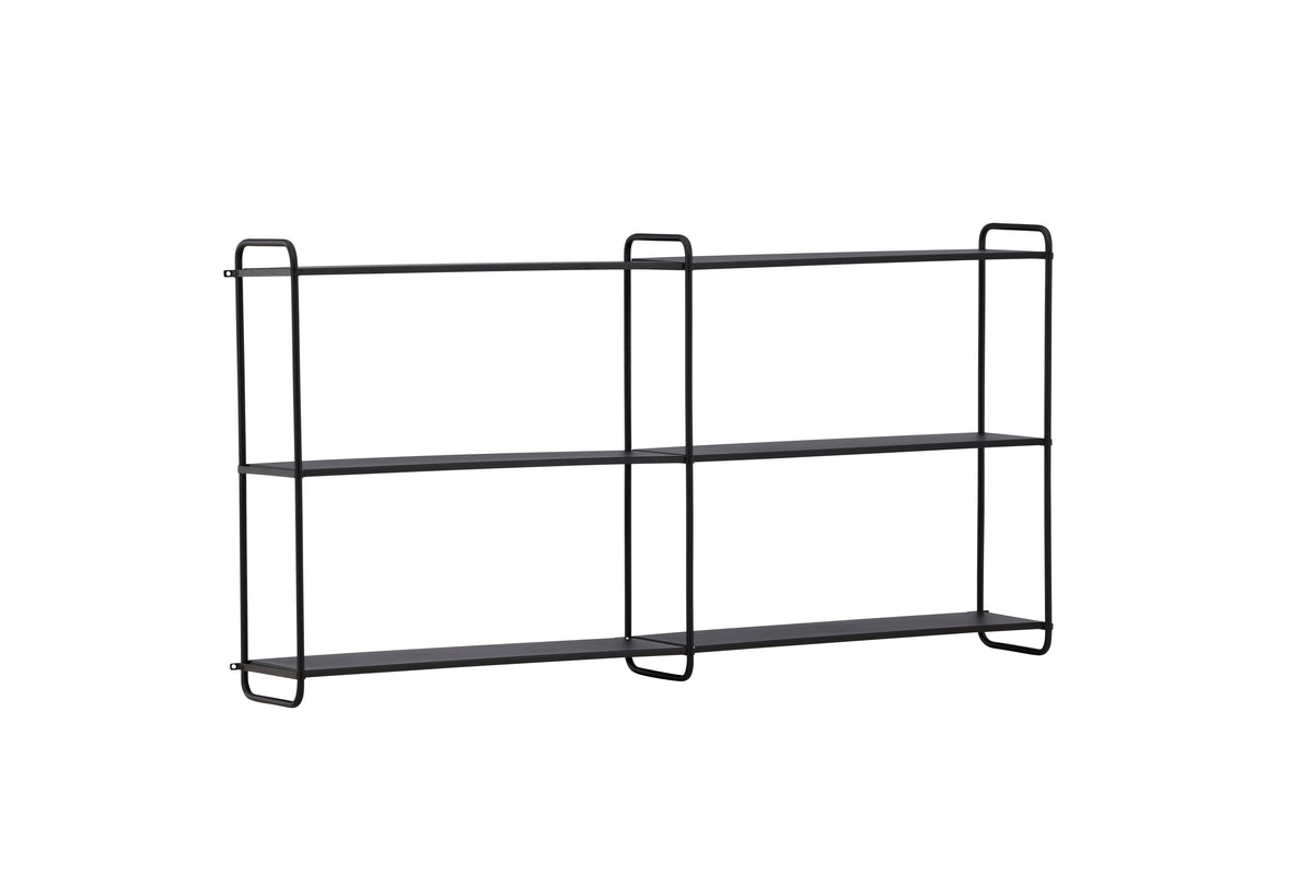 Lyon Hylde 18 x 122 x 63 Sort