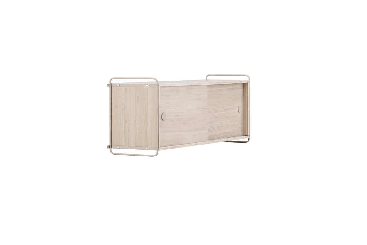 Paris Skab 35 x 122 x 48 Hvidvasket