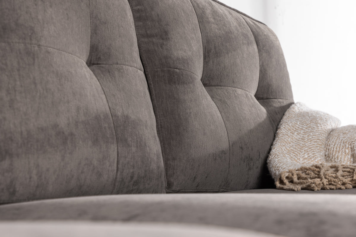 Remis 3-personers Sofa Mørkegrå