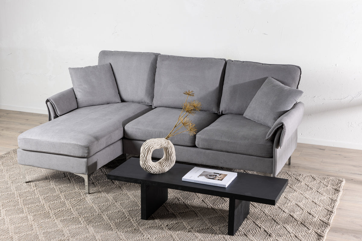 Toulouse 3-personers Sofa Grå