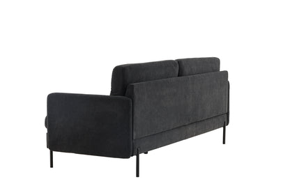 Antibes 3-personers Sofa Mørkegrå
