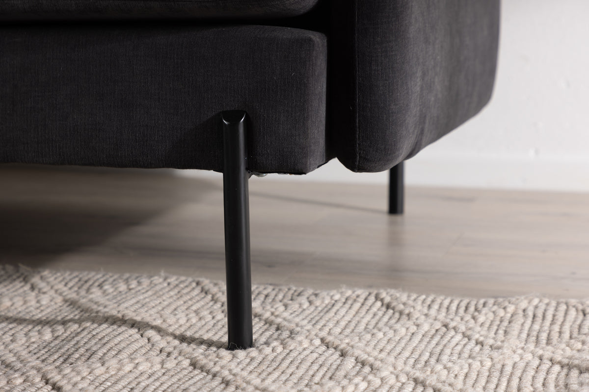Antibes 3-personers Sofa Mørkegrå