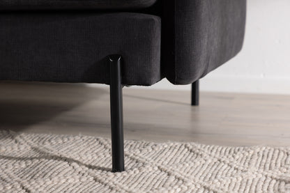 Antibes 3-personers Sofa Mørkegrå