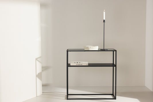 Sidebord 30 x 80 Sort