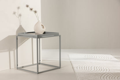 Porto Sidebord 45 x 45 Mørkegrå