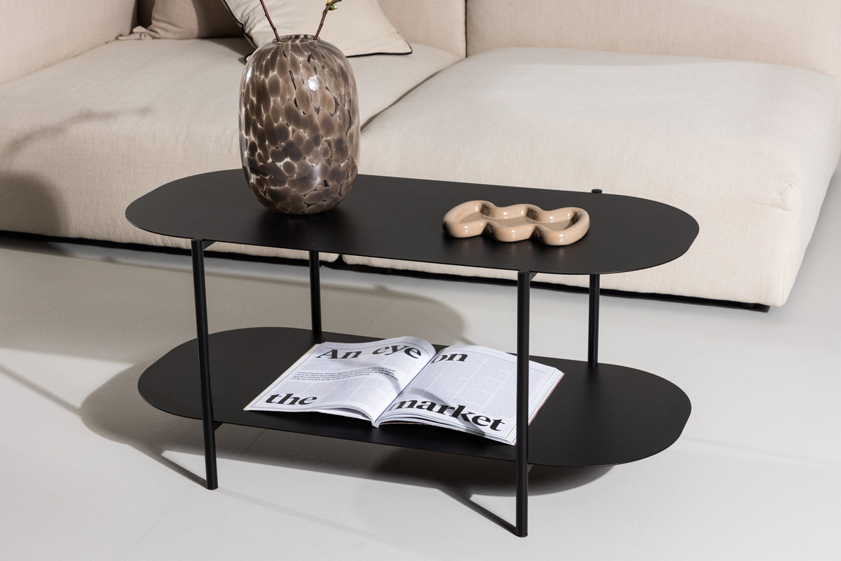 Recife Sofa Bord 50 x 100 Sort