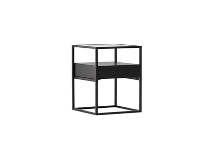 Fortaleza Sidebord 40 x 40 Sort
