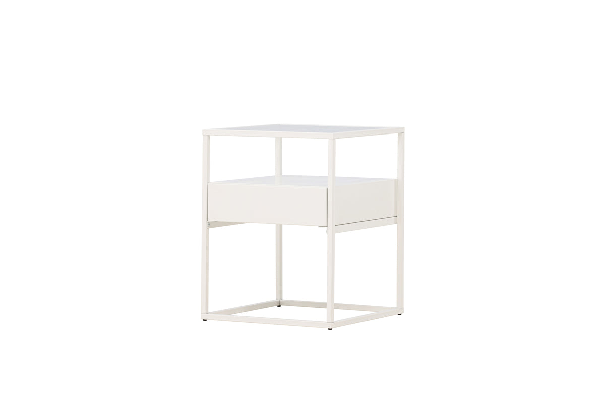 Fortaleza Sidebord 40 x 40 Hvid