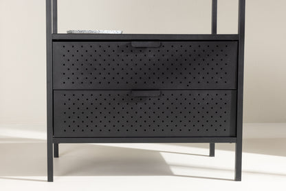 Malibu Tøjstativ 45 x 70 x 180 Sort