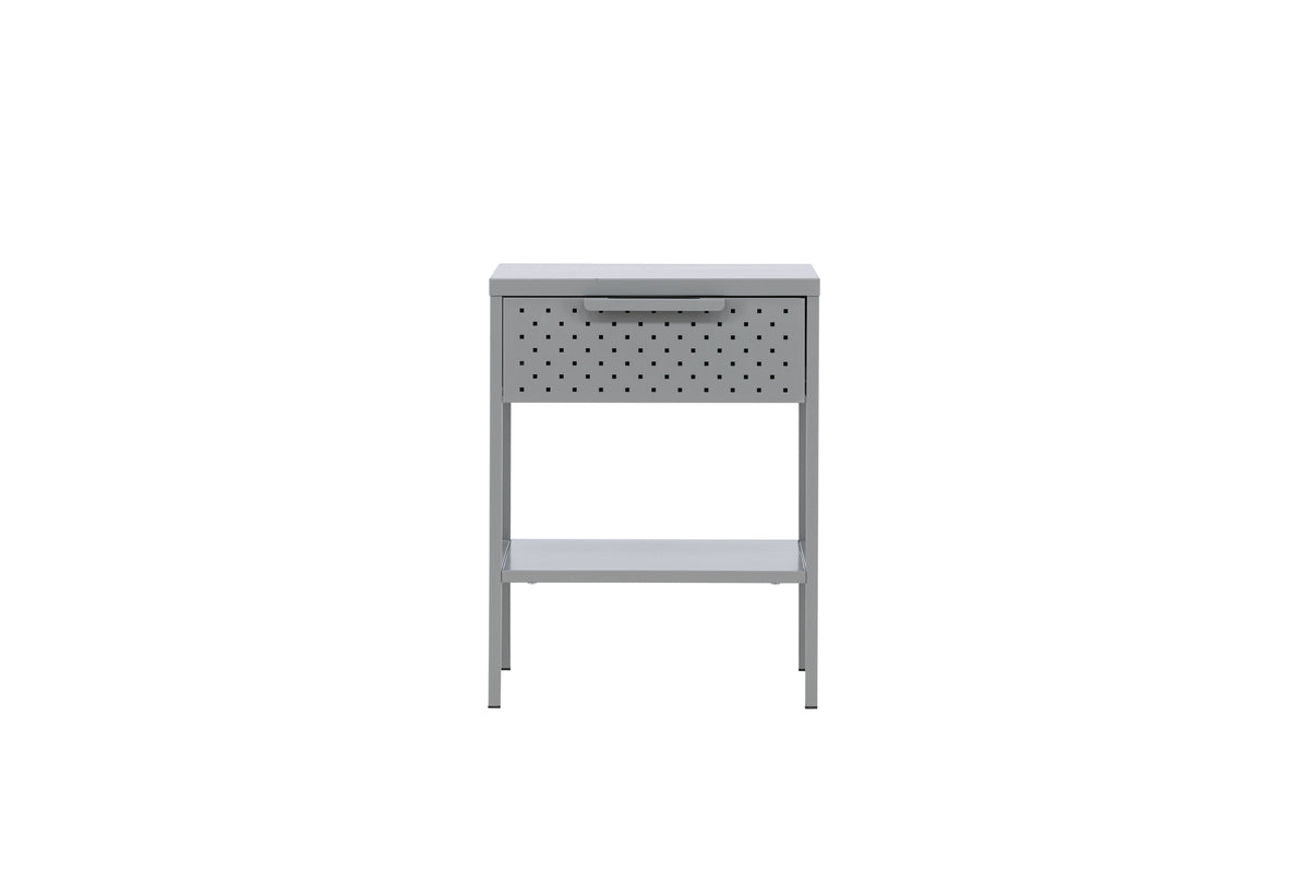Sacramento Bedside Table 40 x 40 Light Grey