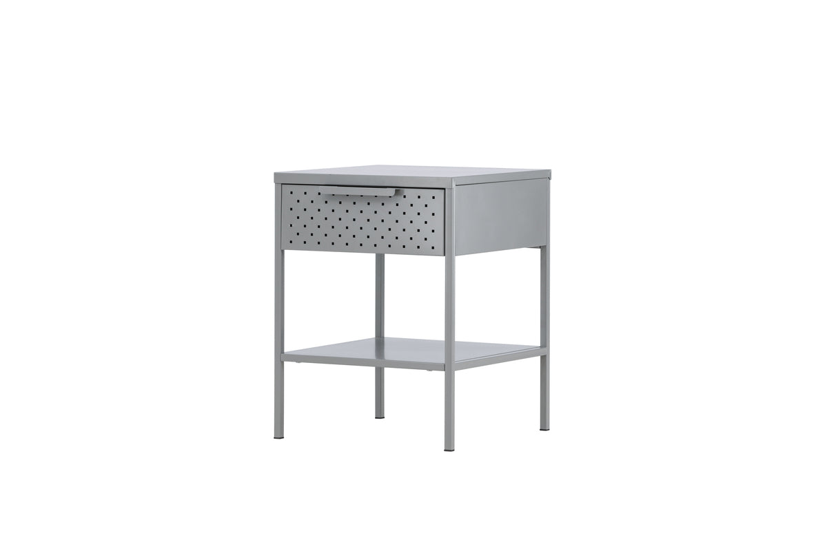 Sacramento Bedside Table 40 x 40 Light Grey