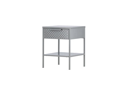 Sacramento Bedside Table 40 x 40 Light Grey