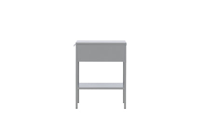 Sacramento Bedside Table 40 x 40 Light Grey